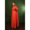 Glamorous Burned Orange Maxi Set (Plus)