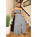 Take Me Away Floral Maxi Skirt Set